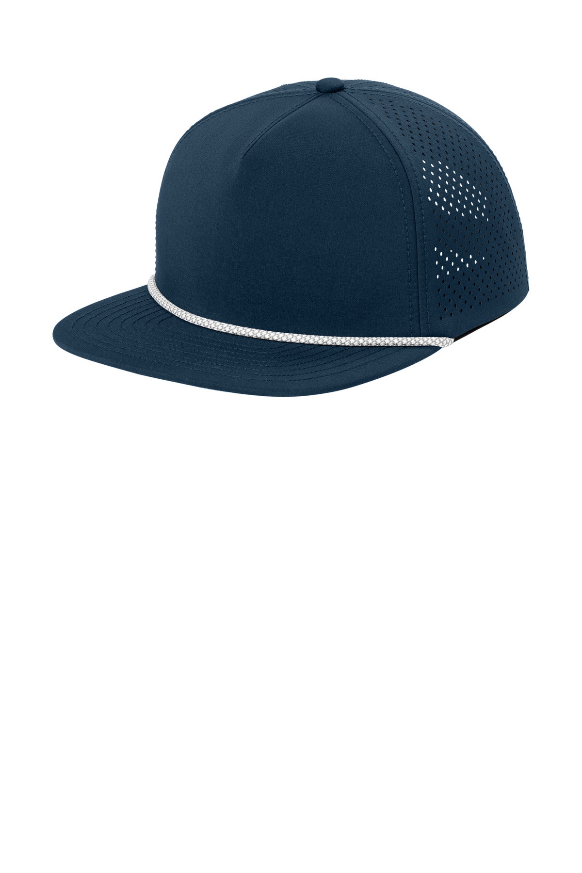 OGIO 5-Panel Rope Performance Cap - River Blue Navy - front