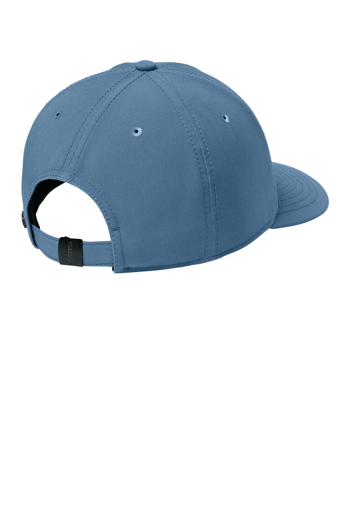 OGIO Kinetic Unstructured Adjustable Cap - Blue Mist - flat back
