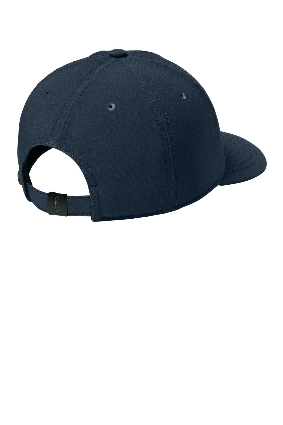 OGIO Kinetic Unstructured Adjustable Cap - River Blue Navy - flat back