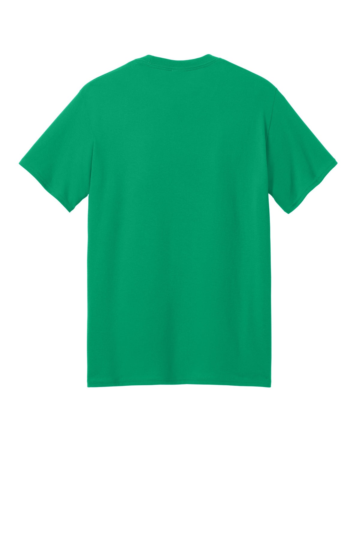 Port & Company Core Blend Recycled Tee - Kelly - flat back