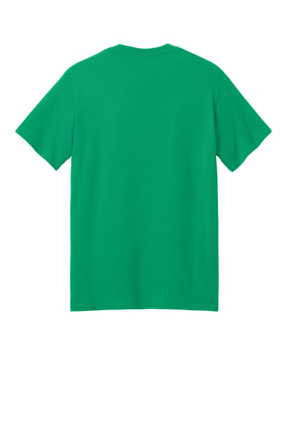 Port & Company Core Blend Recycled Tee - Kelly - flat back