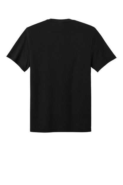 Port & Company Tri-Blend Tee - Black - flat back