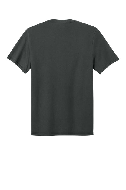 Port & Company Tri-Blend Tee - Coal Grey - flat back