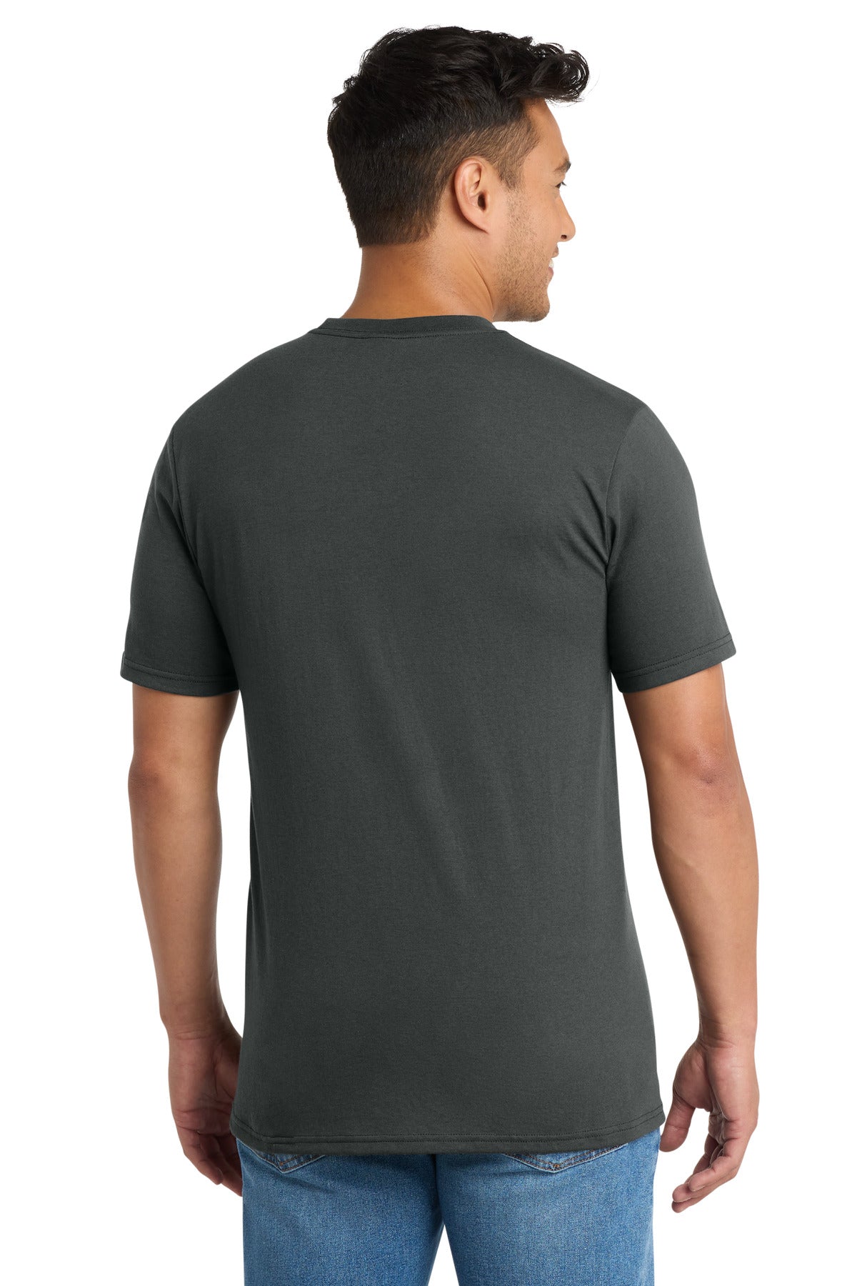 Port & Company Tri-Blend Tee - Coal Grey - back