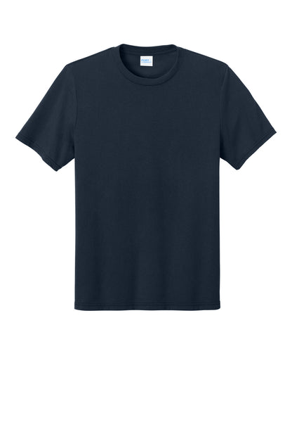 Port & Company Tri-Blend Tee - Deep Navy - flat front