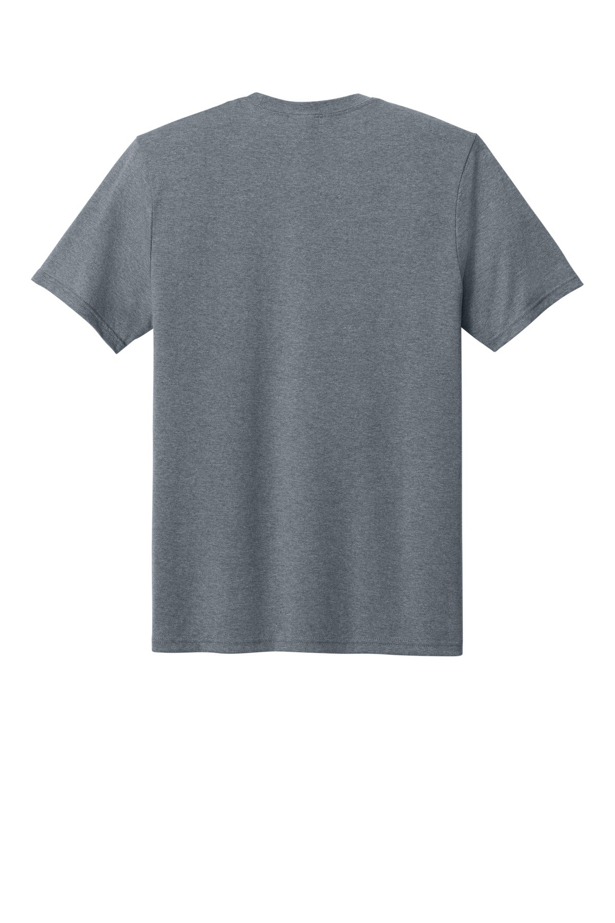 Port & Company Tri-Blend Tee - Graphite Heather - flat back