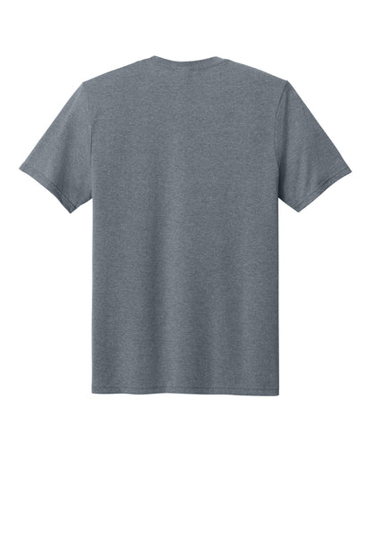Port & Company Tri-Blend Tee - Graphite Heather - flat back