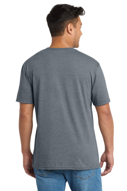 Port & Company Tri-Blend Tee - Graphite Heather - back