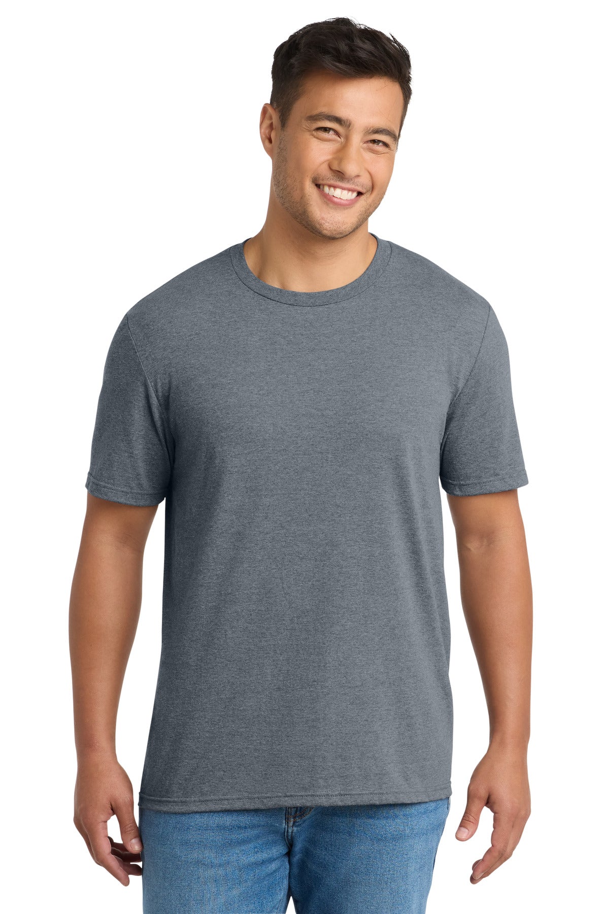 Port & Company Tri-Blend Tee - Graphite Heather - front