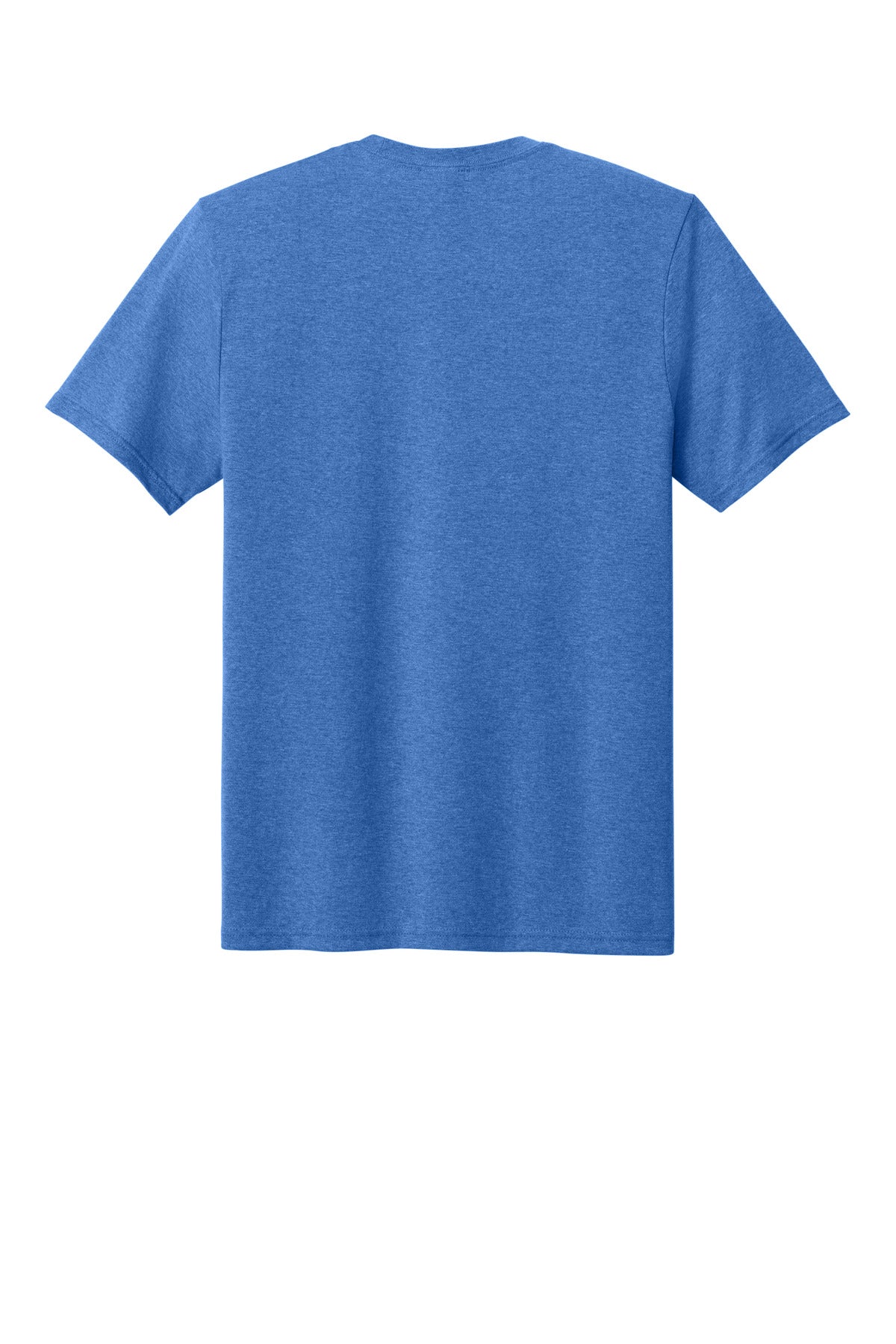 Port & Company Tri-Blend Tee - Heather Royal - flat back