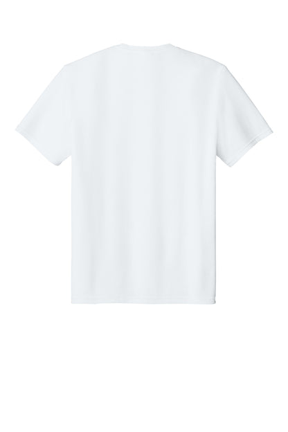 Port & Company Tri-Blend Tee - White - flat back