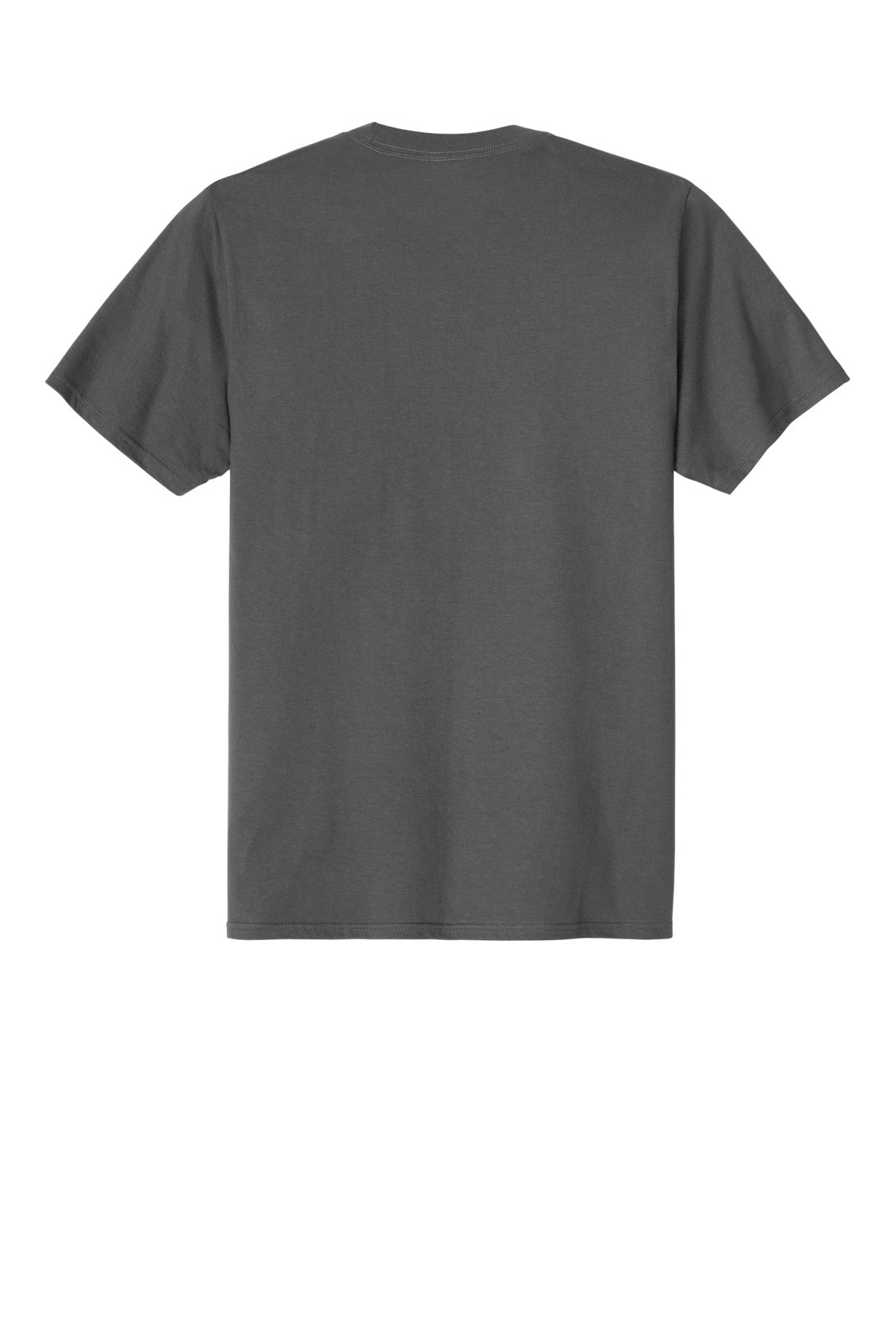 Port & Company CVC Tee - Charcoal - flat back