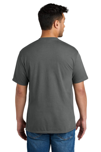Port & Company CVC Tee - Charcoal - back
