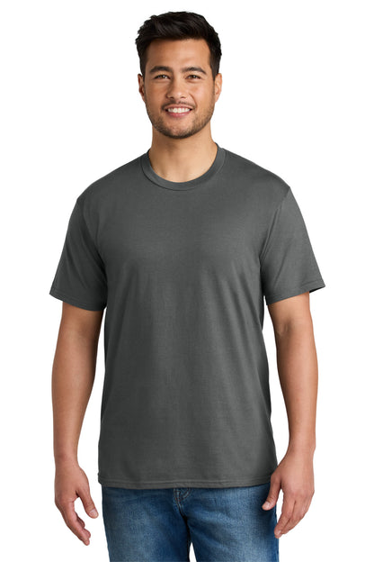 Port & Company CVC Tee - Charcoal - front