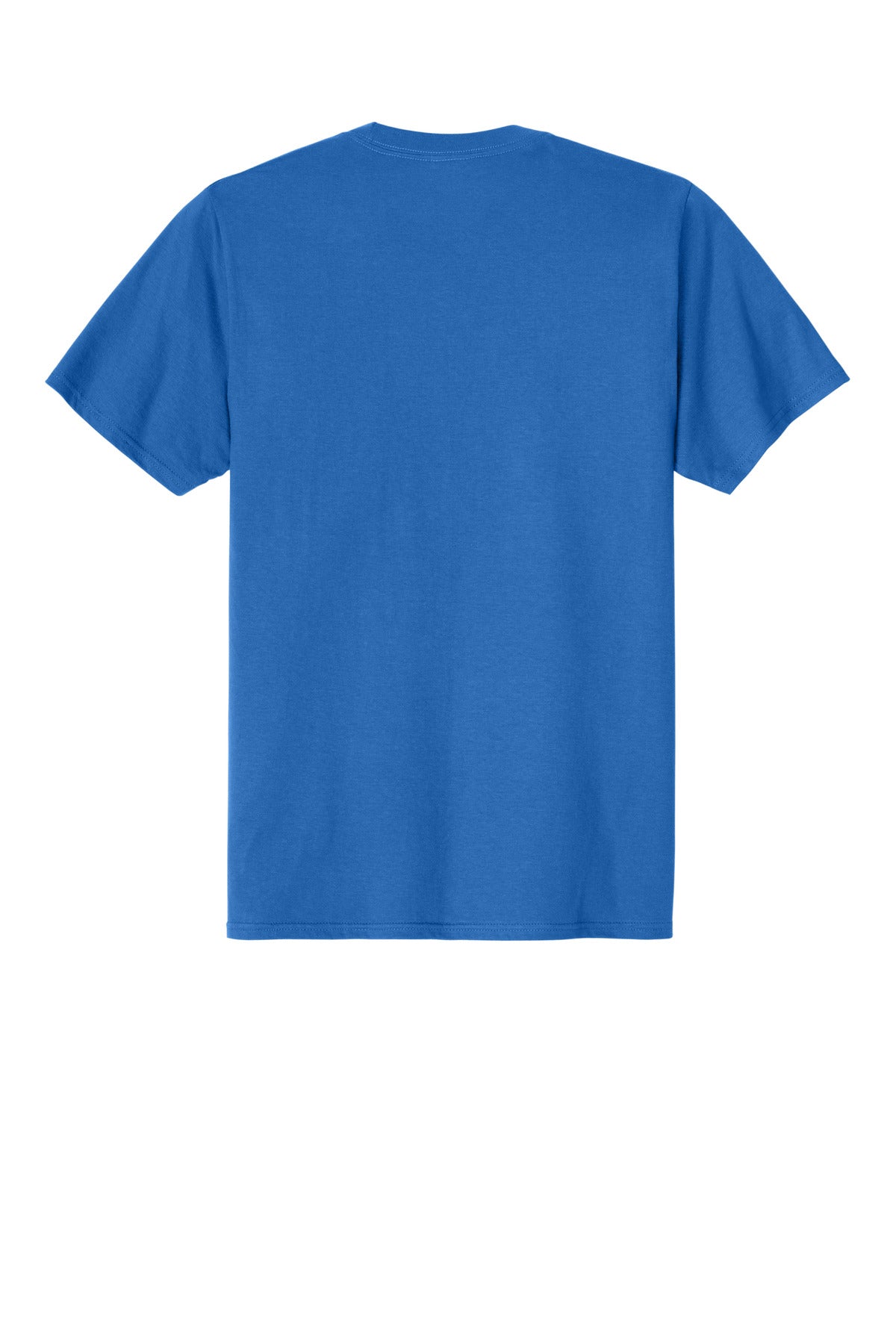 Port & Company CVC Tee - Royal - flat back