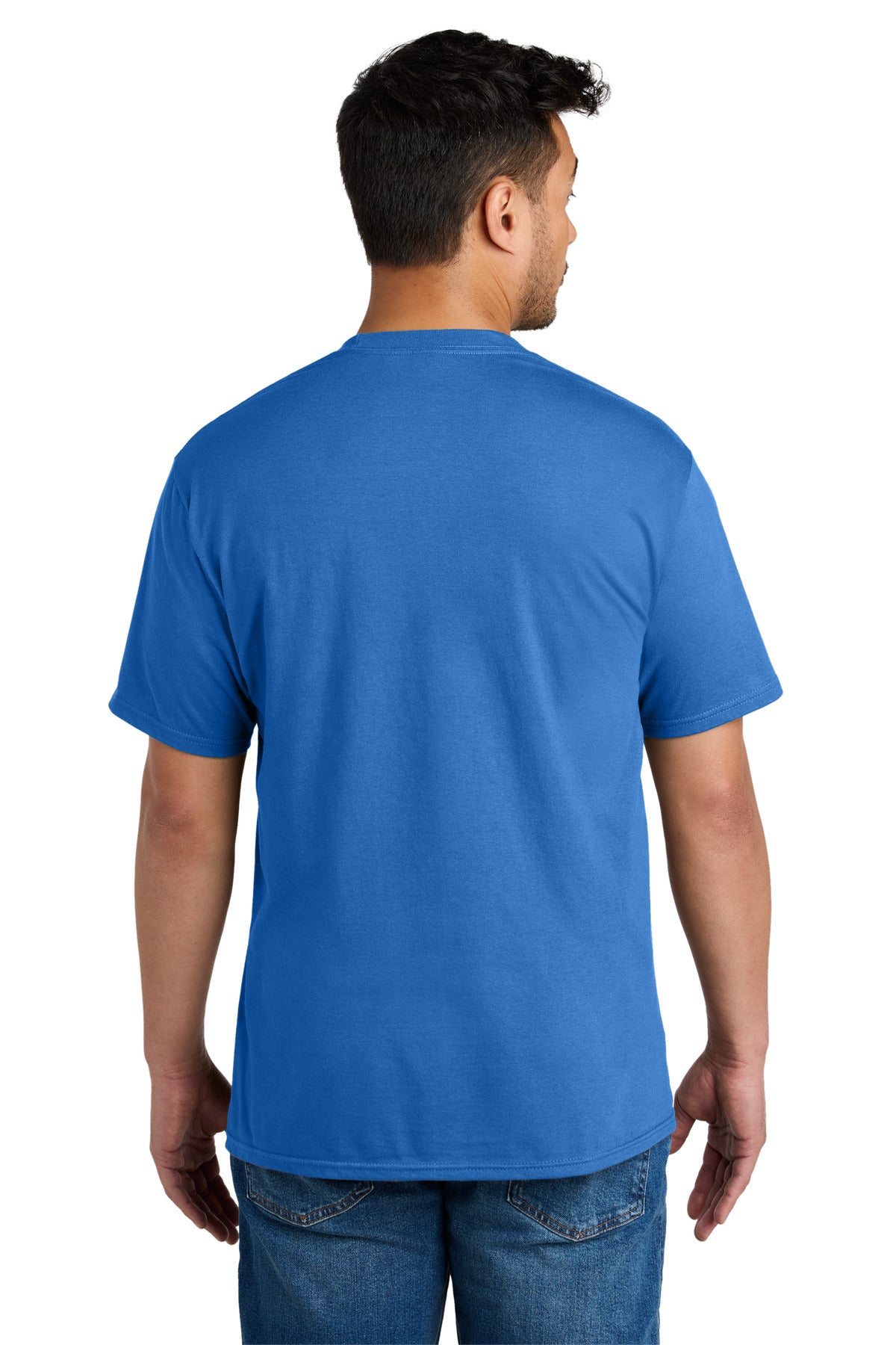 Port & Company CVC Tee - Royal - back
