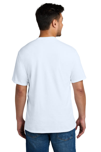 Port & Company CVC Tee - White - back