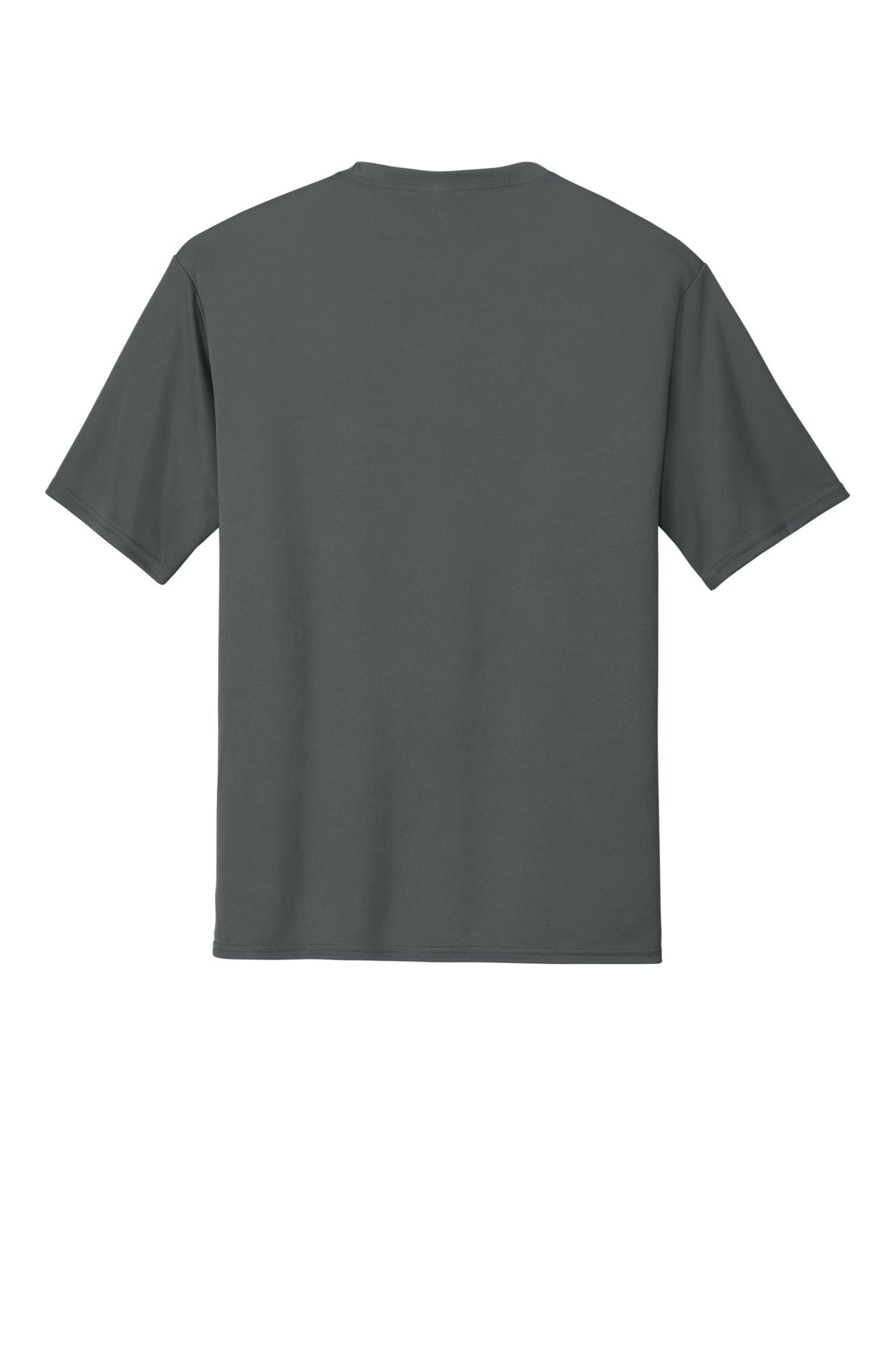 Port & Company Performance Tee - Charcoal - flat back