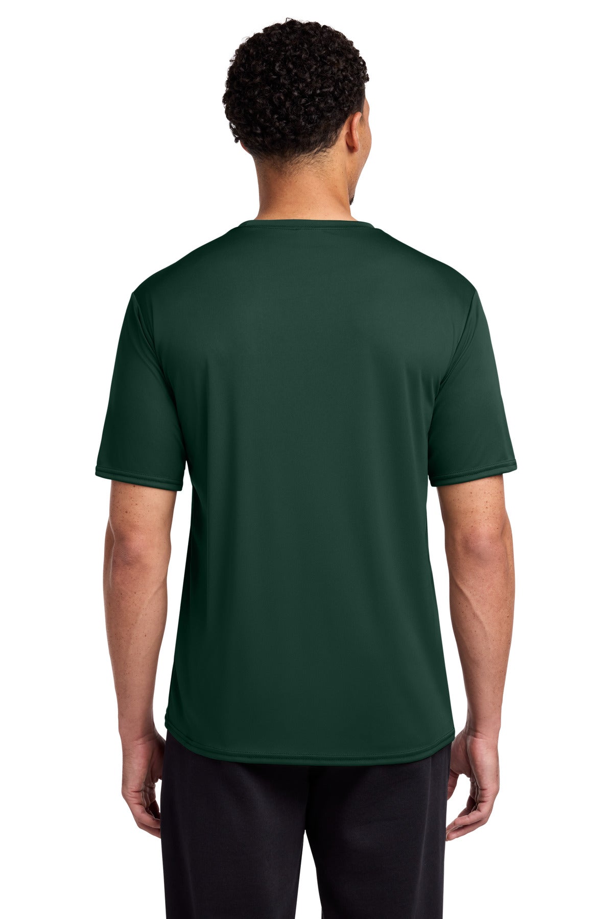 Port & Company Performance Tee - Dark Green - back