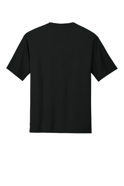 Port & Company Performance Tee - Jet Black - flat back