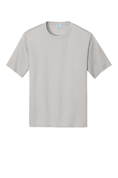 Port & Company Performance Tee - Silver - flat front