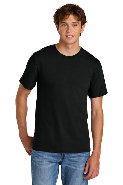 Port & Company Easy Cotton Tee - Jet Black - front