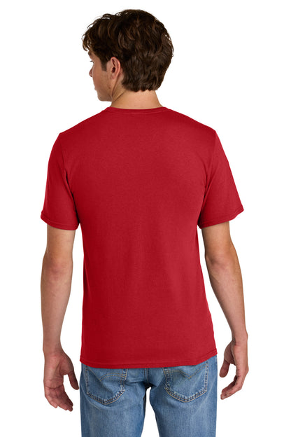 Port & Company Easy Cotton Tee - Red - back