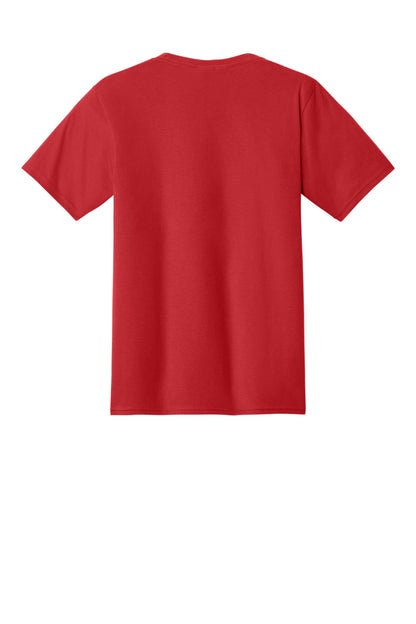 Port & Company Fan Favorite Tee - Bright Red - flat back