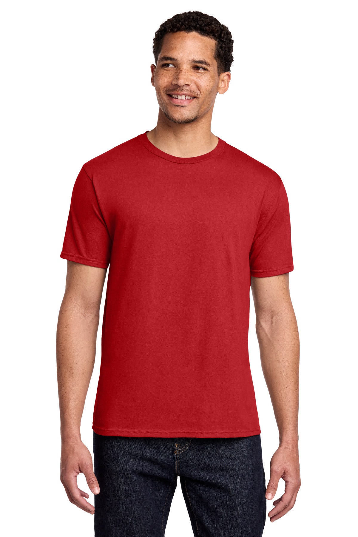 Port & Company Fan Favorite Tee - Bright Red - front