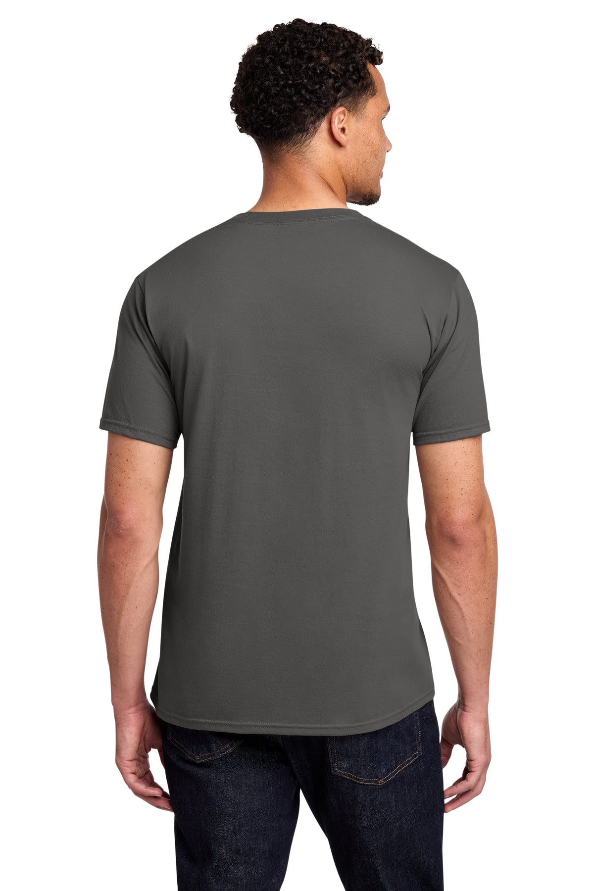 Port & Company Fan Favorite Tee - Charcoal - back
