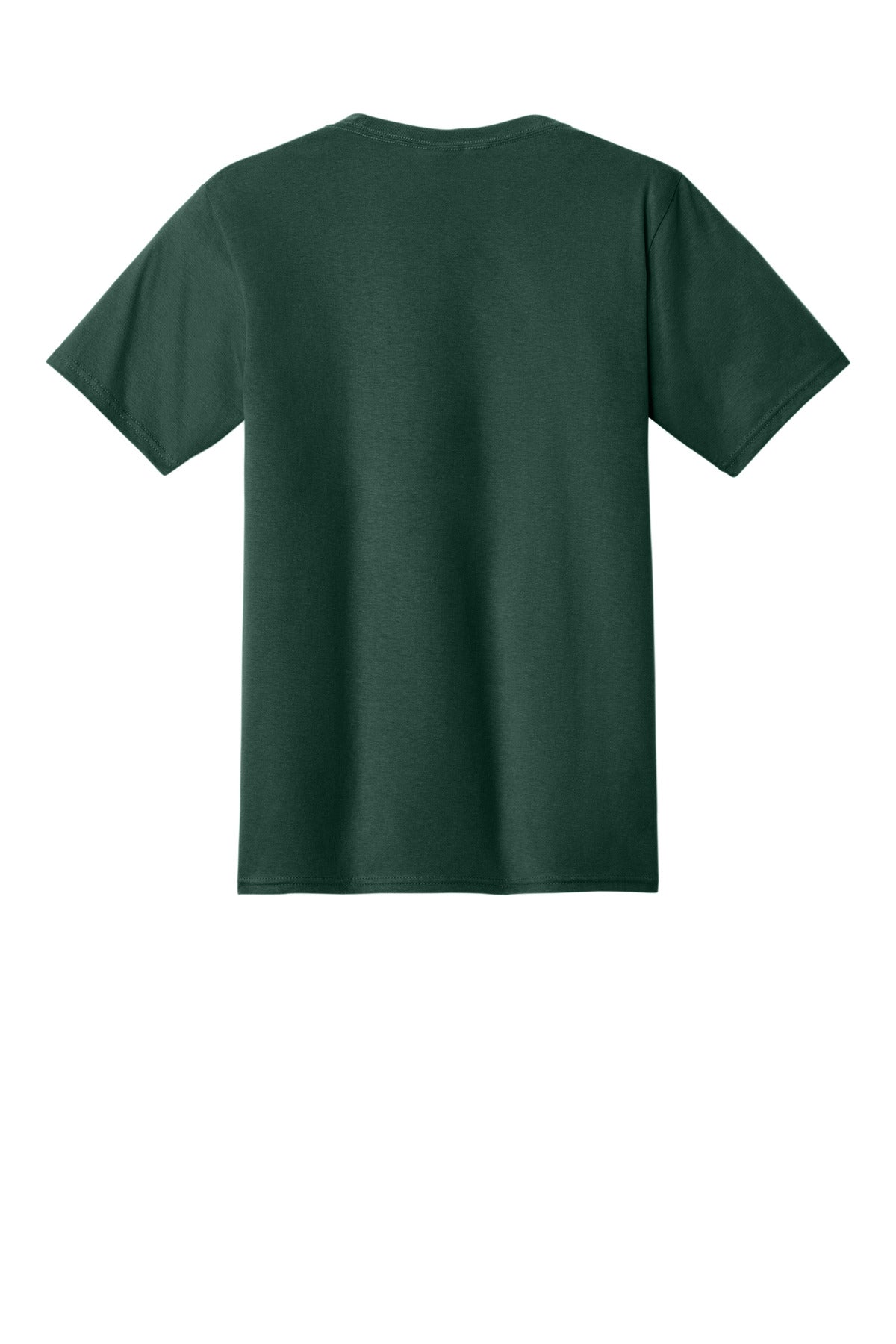 Port & Company Fan Favorite Tee - Dark Green - flat back