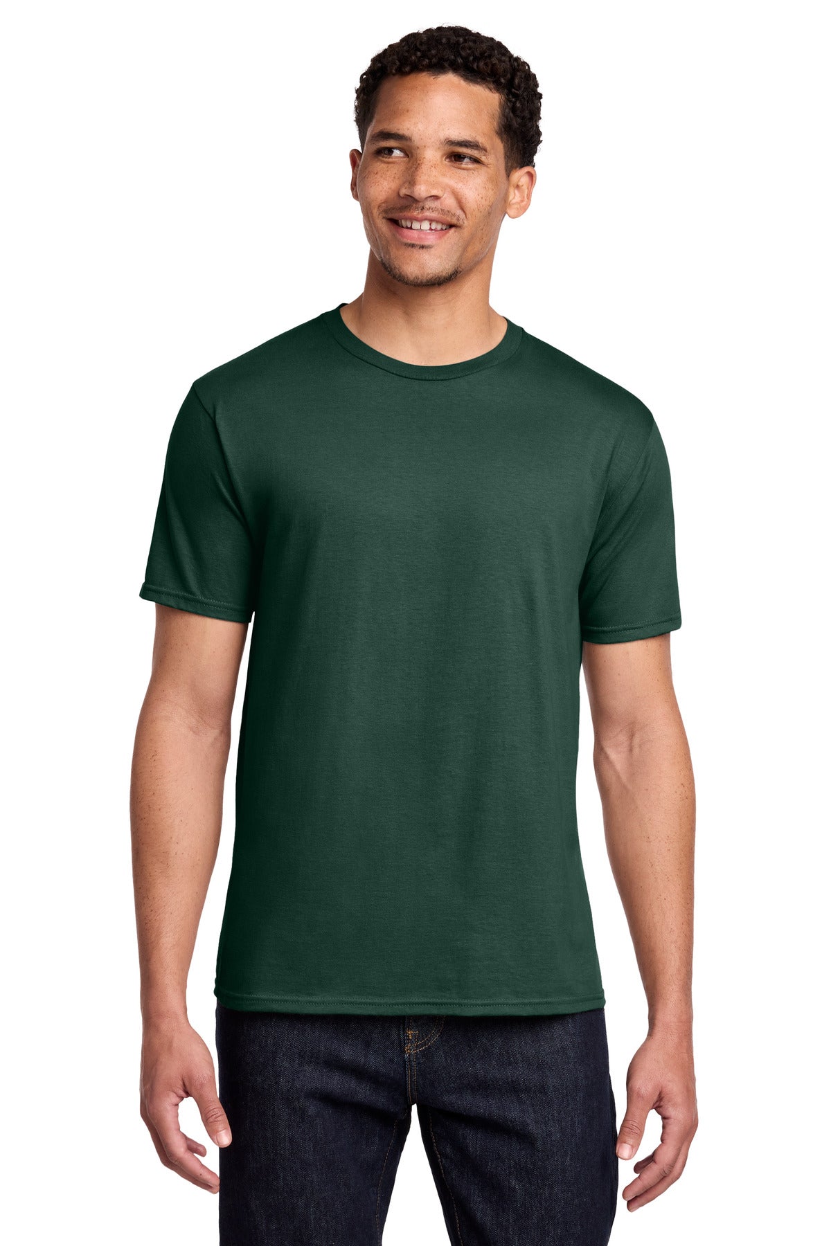 Port & Company Fan Favorite Tee - Dark Green - front