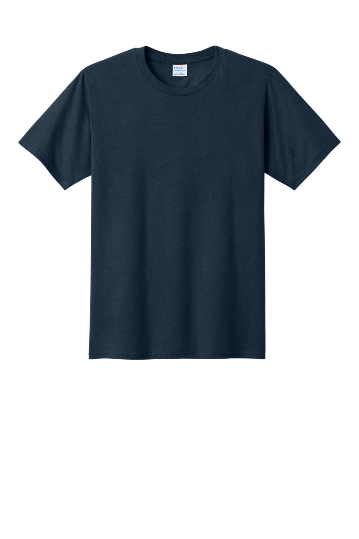 Port & Company Fan Favorite Tee - Deep Navy - flat front