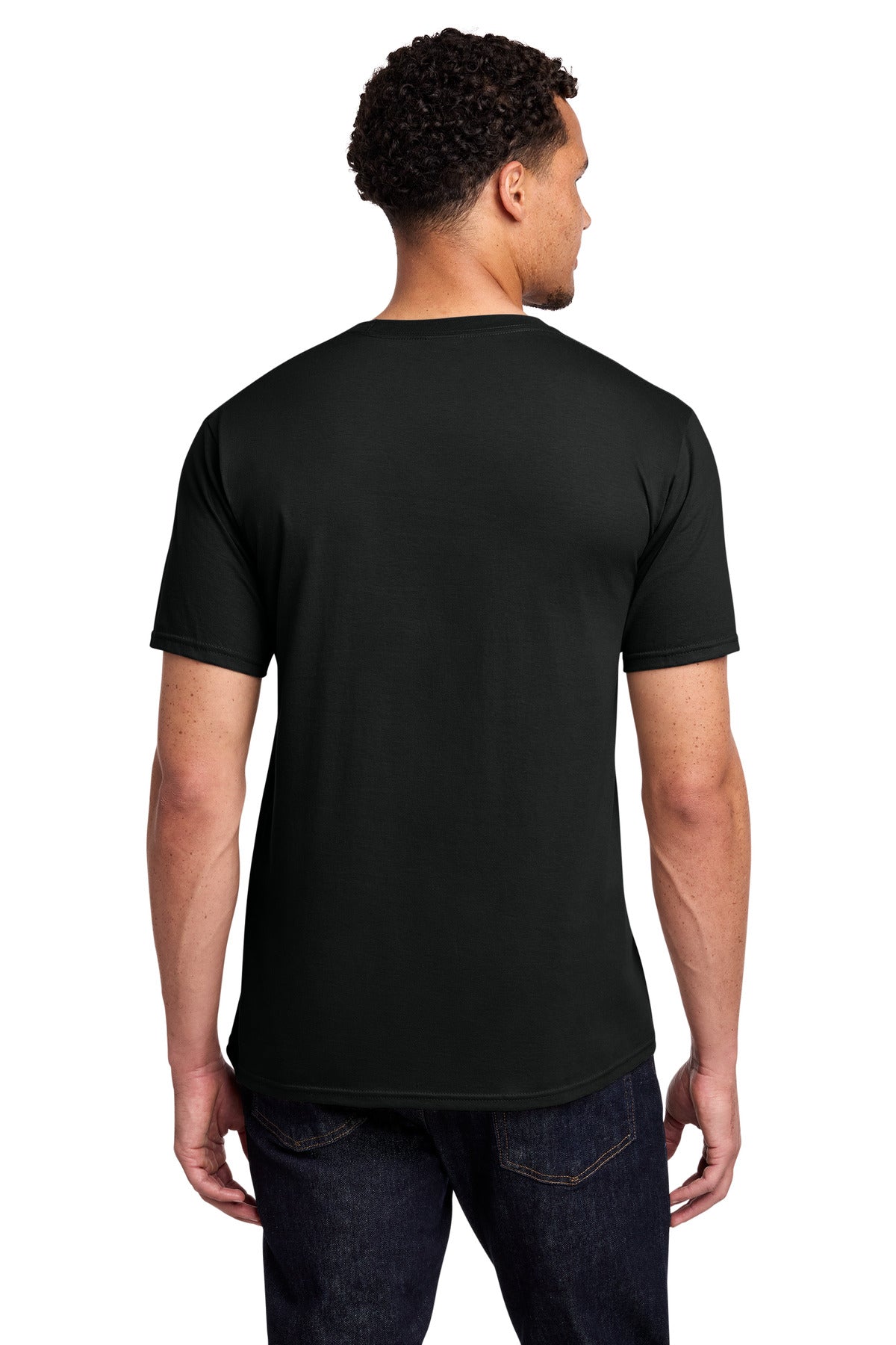 Port & Company Fan Favorite Tee - Jet Black - back