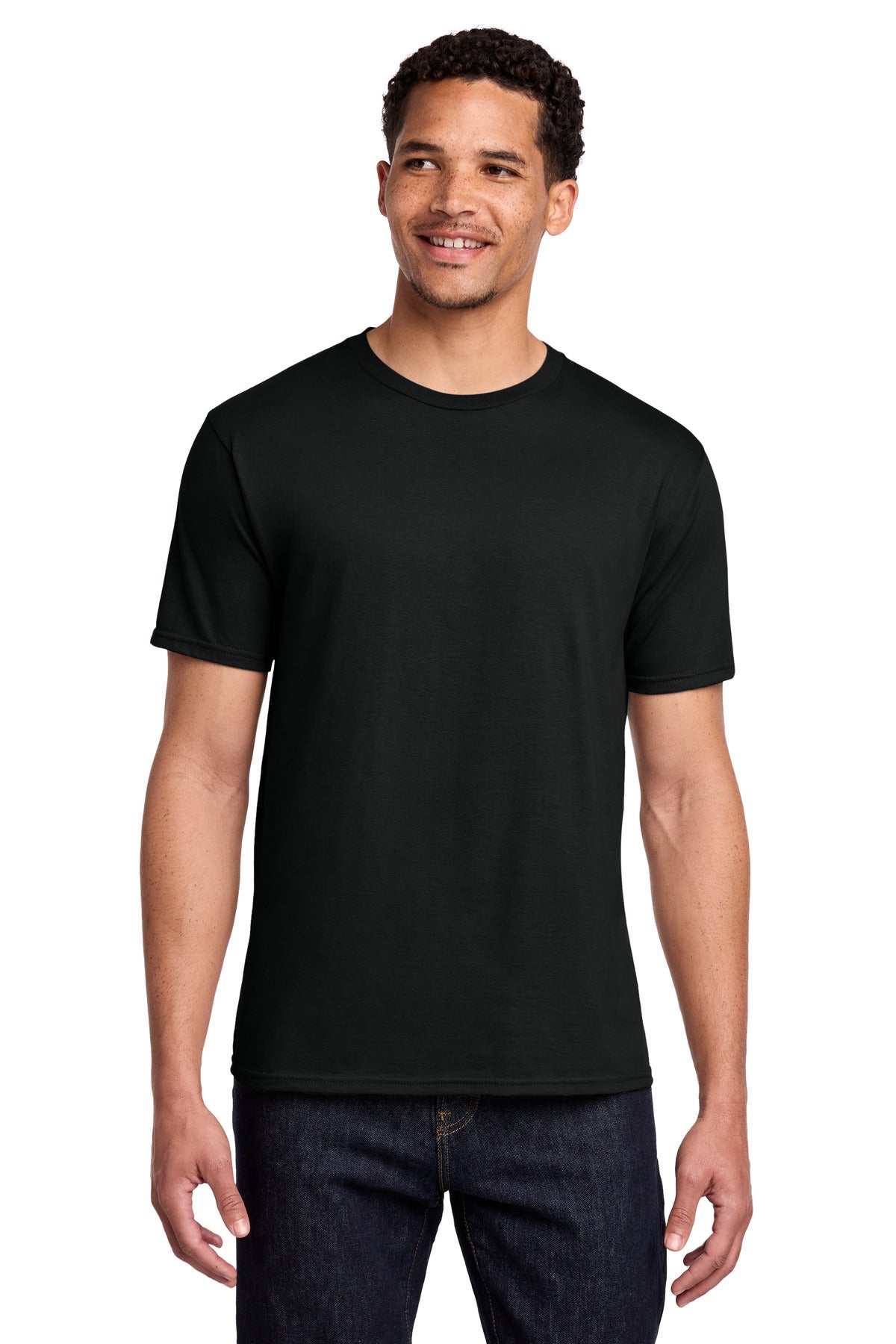 Port & Company Fan Favorite Tee - Jet Black - front