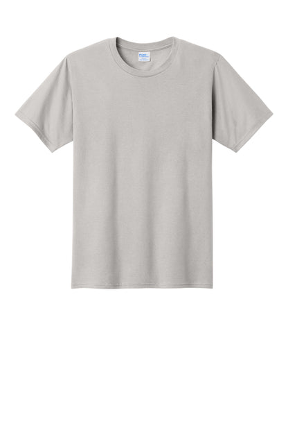 Port & Company Fan Favorite Tee - Silver - flat front