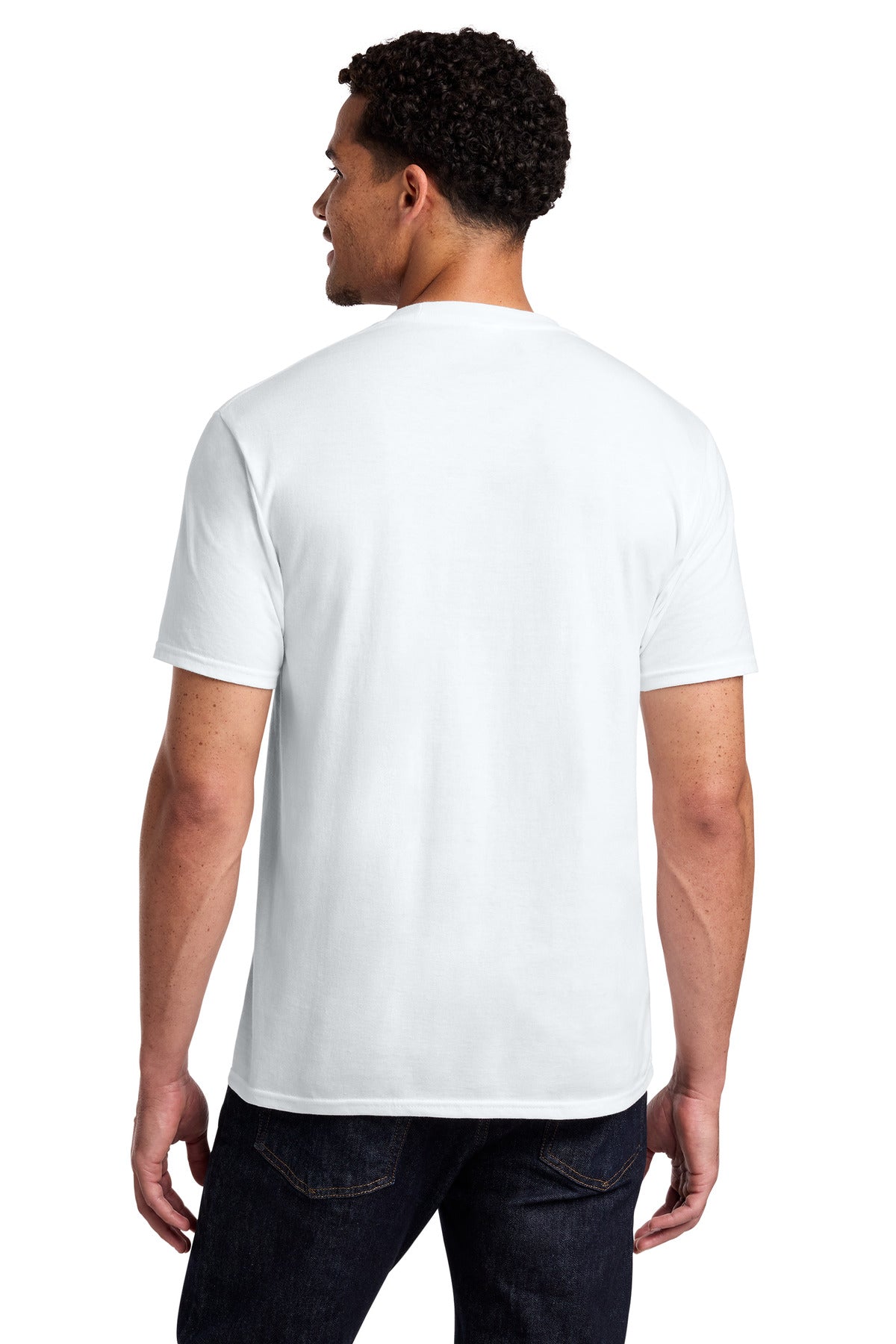 Port & Company Fan Favorite Tee - White - back
