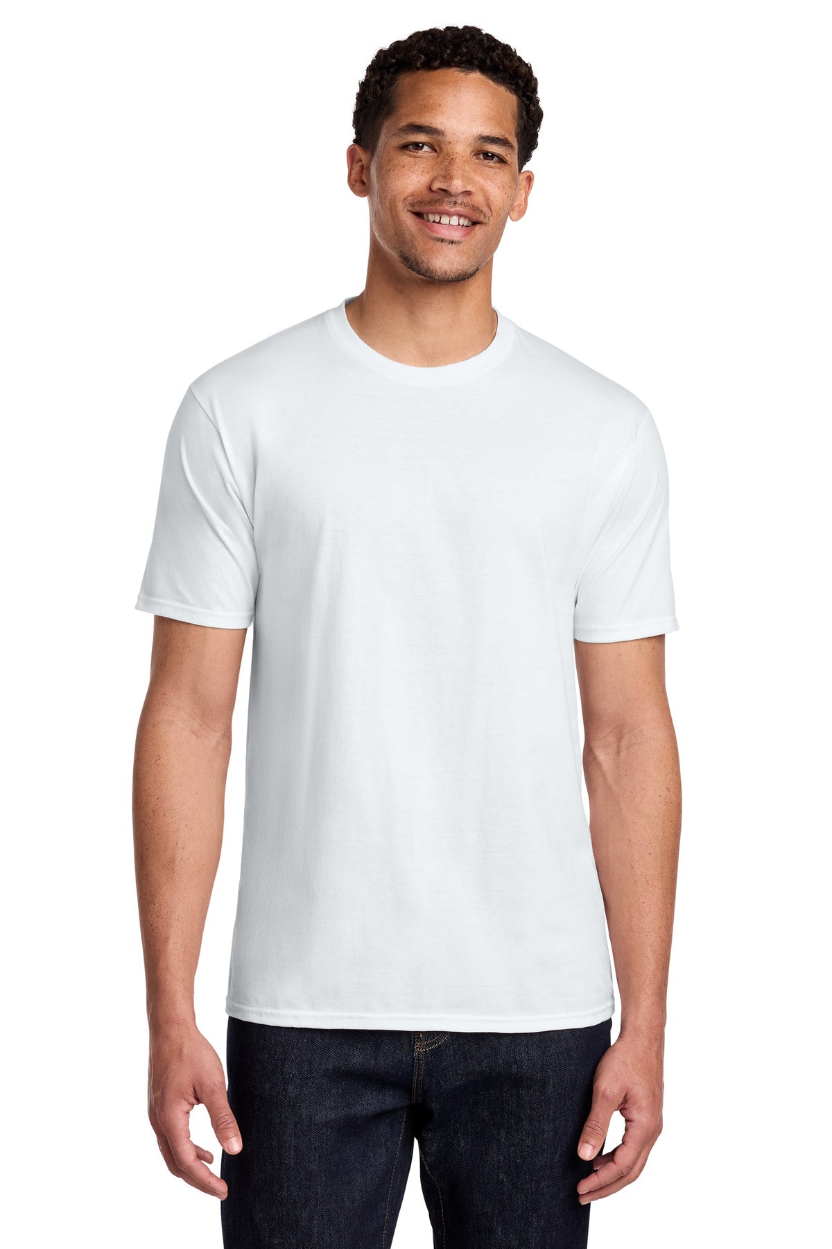 Port & Company Fan Favorite Tee - White - front