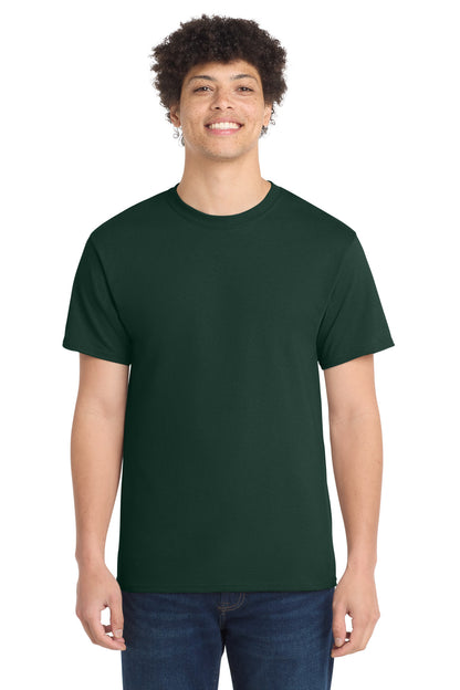 Port & Company Core Cotton Tee - Dark Green - front