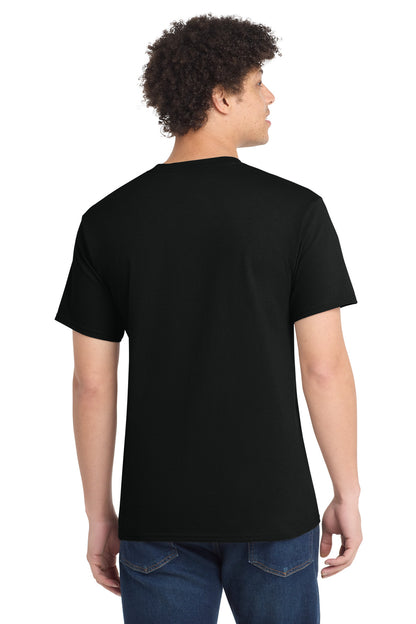 Port & Company Core Cotton Tee - Jet Black - back