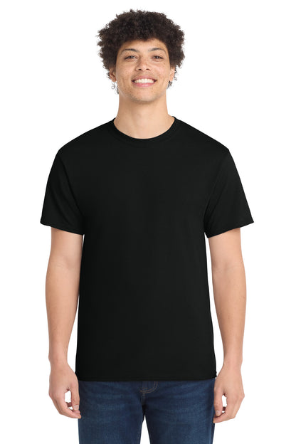 Port & Company Core Cotton Tee - Jet Black - front