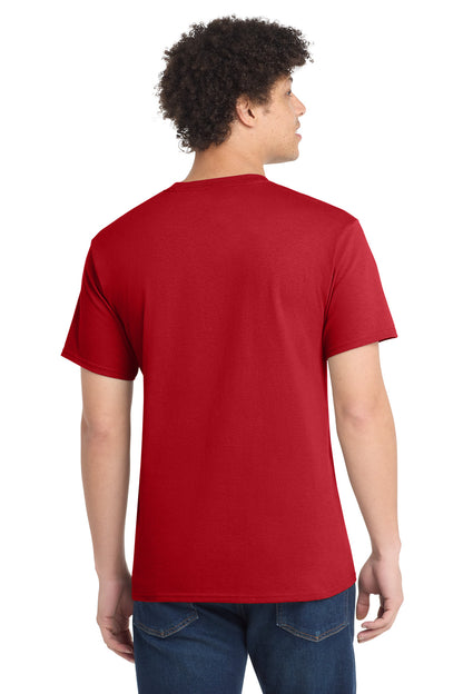Port & Company Core Cotton Tee - Red - back