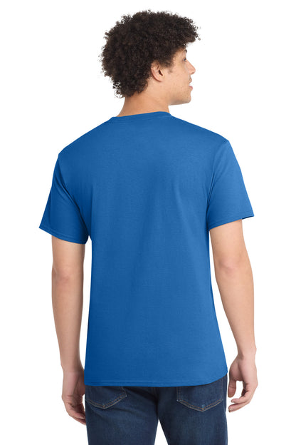Port & Company Core Cotton Tee - Royal - back