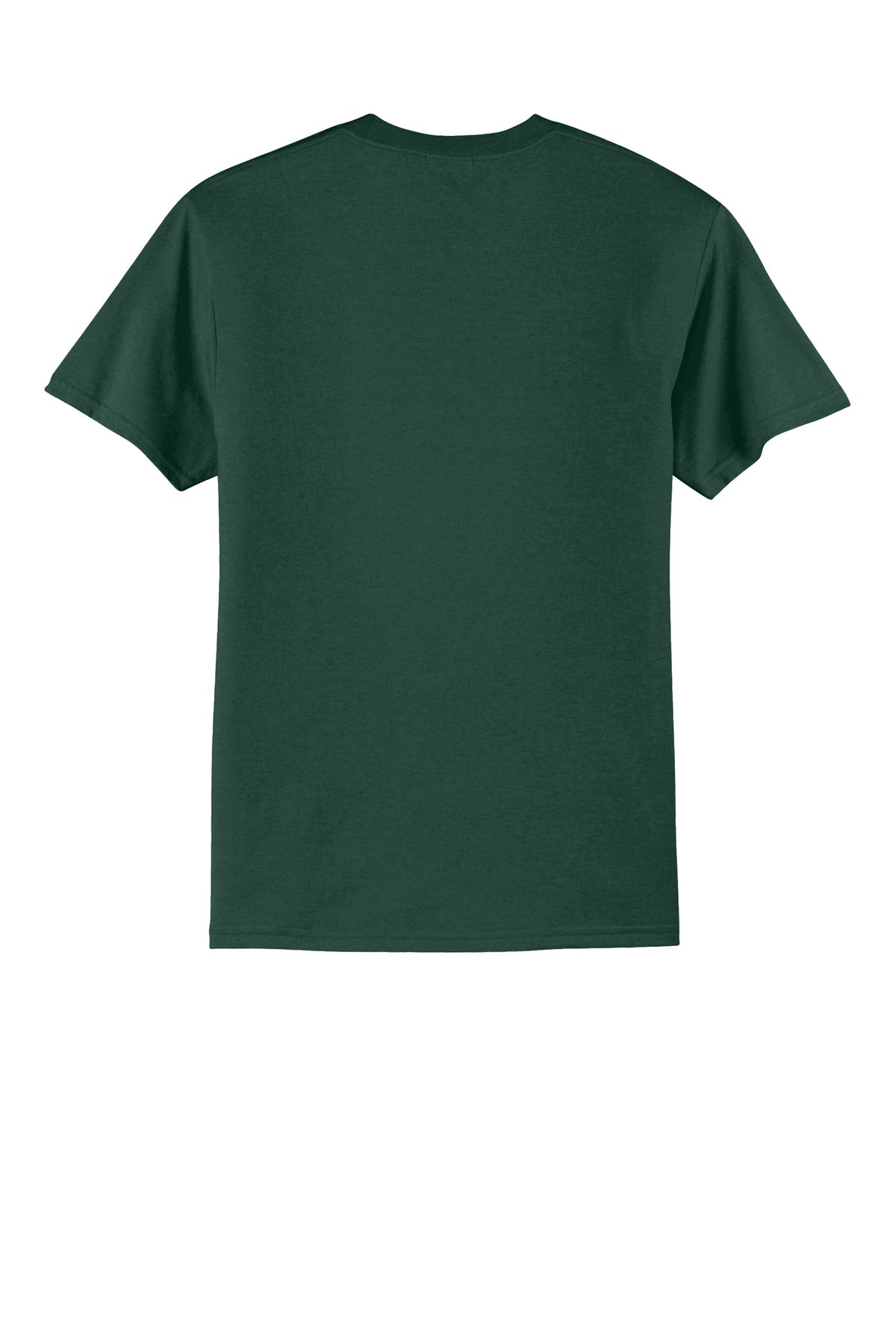 Port & Company Core Blend Tee - Dark Green - flat back