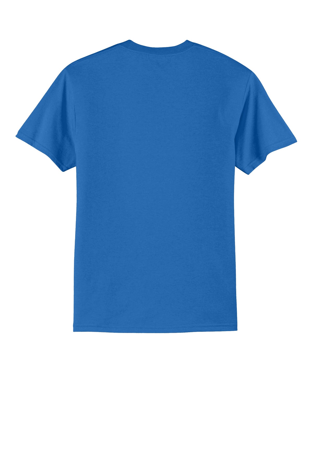Port & Company Core Blend Tee - Royal - flat back