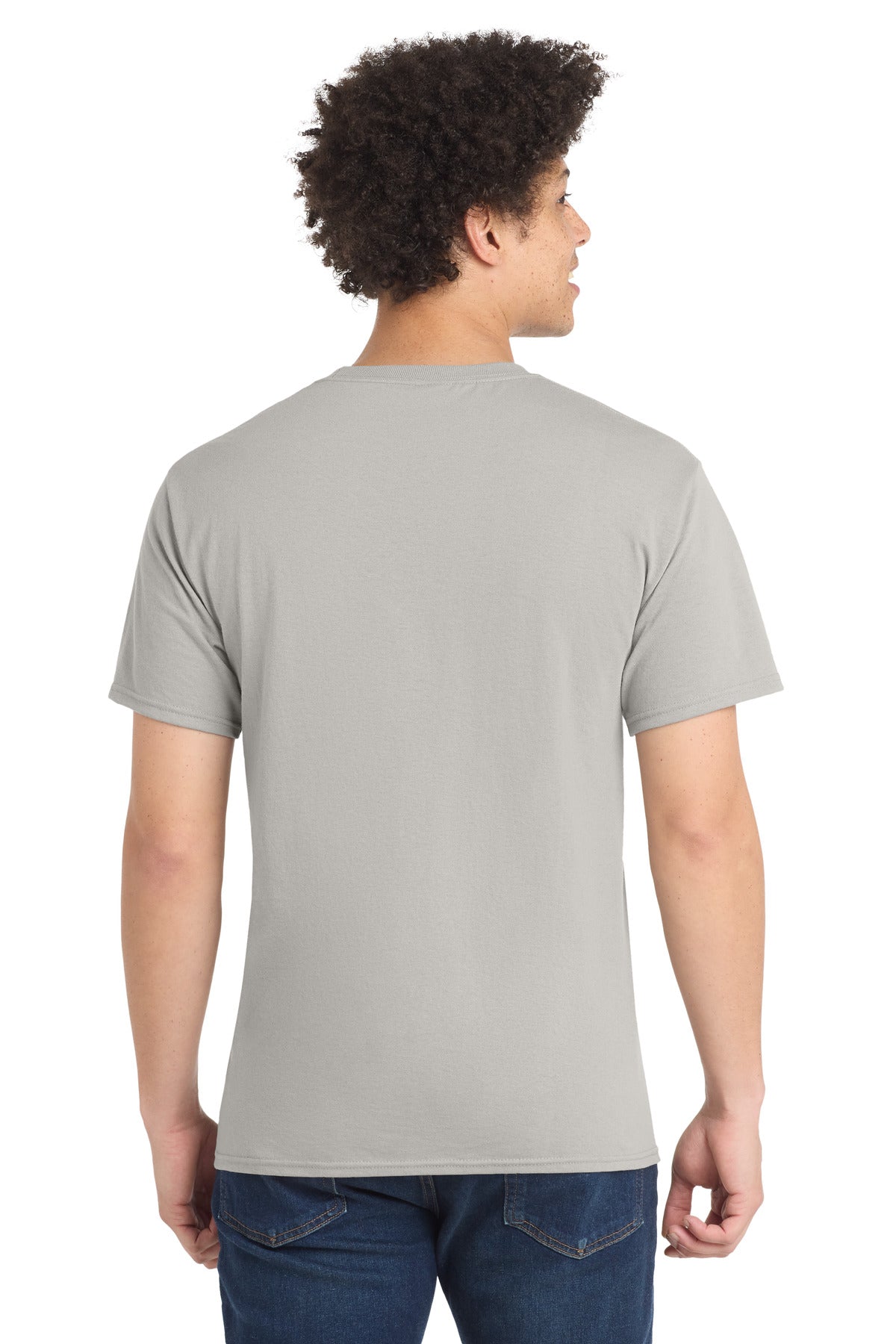 Port & Company Core Blend Tee - Silver - back