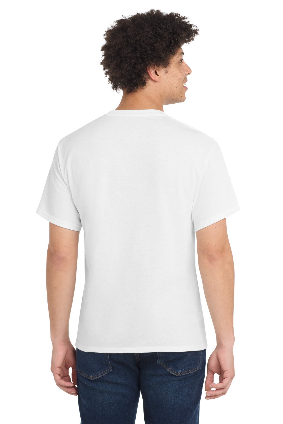 Port & Company Core Blend Tee - White - back