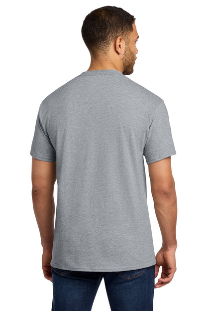 Port & Company Essential Pocket Tee - Athletic Heather - back