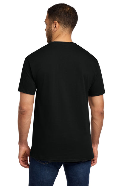 Port & Company Essential Pocket Tee - Jet Black - back