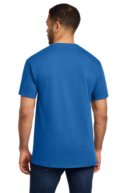 Port & Company Essential Pocket Tee - Royal - back